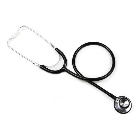 McKesson - Basic - From: 01-660HBKGM To: 01-670HBKGM -  Classic Stethoscope BASIC Black 1 Tube 22 Inch Tube Double Sided Chestpiece