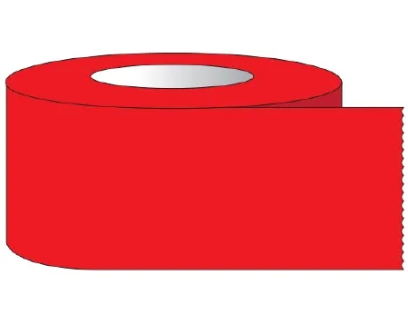 Shamrock Scientific - ST-340-4 - Blank Label Tape Shamrock Multipurpose Label Red 3/4 X 60 Inch