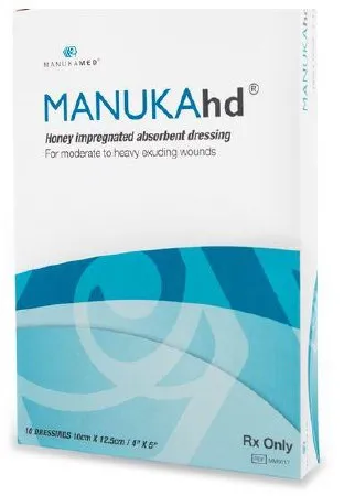 Manukamed - MANUKAhd - From: MM0013 To: MM0017 -  Honey Impregnated Wound Dressing  Square 2 X 2 Inch Sterile