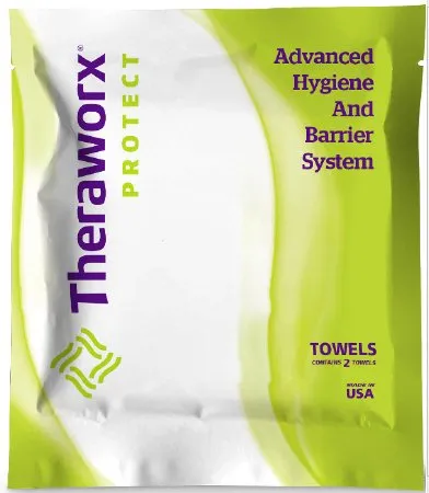 Avadim - Theraworx Protect - FLW-7702 - Flushable Personal Wipe Theraworx Protect Soft Pack Cocamidopropyl Betaine Lavender Scent 2 Count