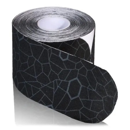 Performance Health - Theraband - 12750 -  Kinesiology Tape  Black / Gray 2 X 10 Inch Cotton / Spandex NonSterile