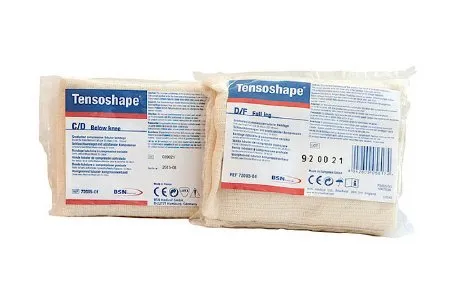 BSN Medical - Tensoshape - 7589 -  Elastic Tubular Support Bandage  12 1/2 Inch X 14 Foot Below Knee Pull On Tan NonSterile Small Size B / C Standard Compression