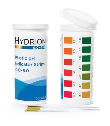Micro Essentials - Hydrion - 9200 - pH Test Strip Hydrion 0 to 6.0
