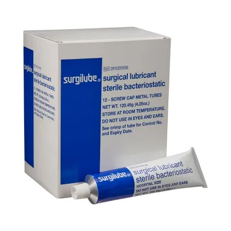 HR Pharmaceuticals - Surgilube - 281020536 -  Lubricating Jelly Carbomer free  4.25 oz. Tube Sterile