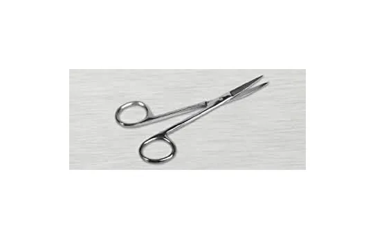 Medline - Dynj04050 - Iris Scissors Iris 4 1/2 Inch Length Floor Grade Stainless Steel Sterile Straight