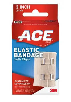 3M - ACE - 207314 - Ace elastic bandage, 3", each 1.8 yds unscratched