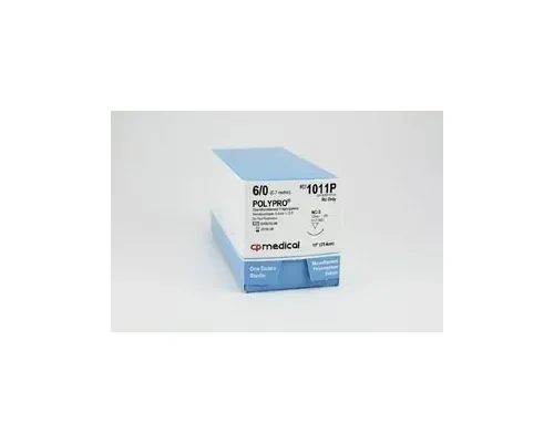 CP Medical - From: 1092A To: 1099B  Suture, 6/0, PGA, Undyed, 10", P 3, 12/bx