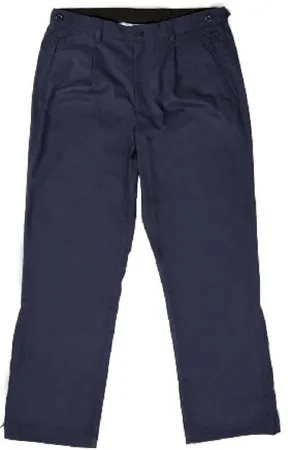 Narrative Apparel - MPPHZ1403 - Pants Authored® Single Pleat 40 X 32 Inch Navy Blue Male