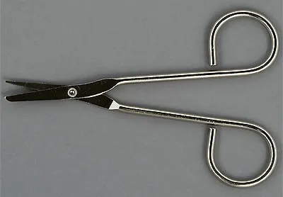 Sklar - Econo - 96-8973 - Suture Scissors Econo Littauer 4-1/2 Inch Length Floor Grade Stainless Steel Sterile Finger Ring Handle Straight Sharp Tip / Blunt Tip