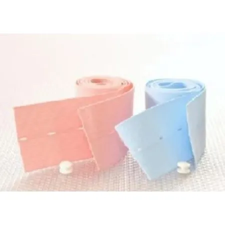 Kerma Medical Products - 01558 - Abdominal Belt With Button Pink/Blue For use with Fetal Monitor