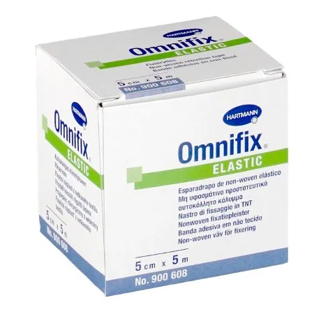 Hartmann - Omnifix Elastic - 900608 -  Dressing Retention Tape with Liner  White 2 Inch X 5 1/2 Yard Nonwoven NonSterile