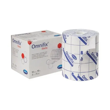 Hartmann - Omnifix Elastic - 900603 -  Dressing Retention Tape with Liner  White 4 Inch X 11 Yard Nonwoven NonSterile