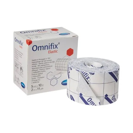 Hartmann - Omnifix Elastic - 900602 -  Dressing Retention Tape with Liner  White 2 Inch X 11 Yard Nonwoven NonSterile