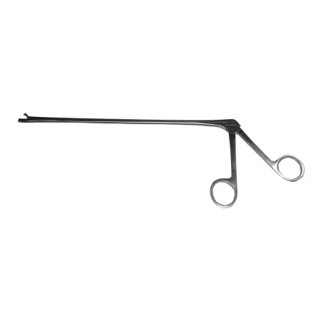 Medgyn Products - 029701-D - Biopsy Forceps Tischler Office Grade Stainless Steel Nonlocking Finger Ring Handle Angled Up 45°