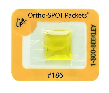 Beekley Medical - Ortho-SPOT Packets - 186 - Skin Marker Packet Ortho-SPOT Packets 0.75 cm Radiance Filled Packet NonSterile