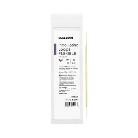 McKesson - 16-1FLWN - Inoculating Loop with Needle 1 µL ABS Integrated Handle Sterile