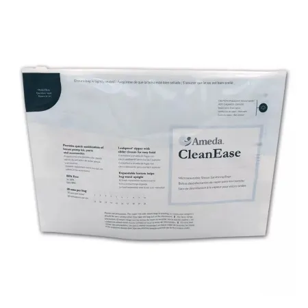 Ameda - Ameda Clean Ease - 800H03 - Microwaveable Steam Sanitizing Bags Ameda Clean Ease For Breast Pump Parts