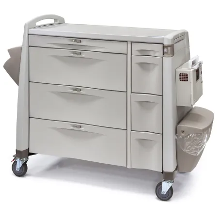 Capsa Solutions - From: AVPCL10-CSHDC-D103-STK To: AVPCXL10-CSHDC-D103-U103-STK - Avalo Series Medication Cart Avalo Series Steel