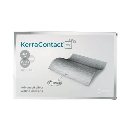 3M - PN-09-0103 - KerraContact Ag Silver Wound Contact Layer Dressing KerraContact Ag 4 X 5 Inch Rectangle Sterile