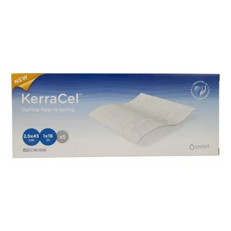 3M Systagenix/KCI - CWL1035 - Gelling Fiber Dressing Kerracel? Carboxymethyl Cellulose (cmc) 1 X 18 Inch