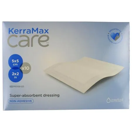 3M - KerraMax Care - PRD500-025 -  Super Absorbent Dressing  2 X 2 Inch Square
