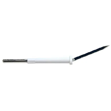 Symmetry Surgical - Bovie - A805--- - Dermal Tip Electrode Bovie Stainless Steel Sharp Angled Blade Tip Disposable Sterile