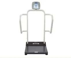 Health O Meter - 1110KG-BT - Floor Scale Health O Meter Lcd Display 454 Kg Only Black Ac Adapter / Battery Operated
