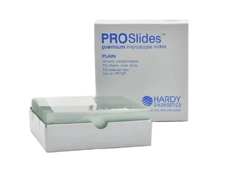 Hardy Diagnostics - ProSlide - PP72P - Microscope Slide Proslide 1 X 3 Inch X 1 Mm Plain