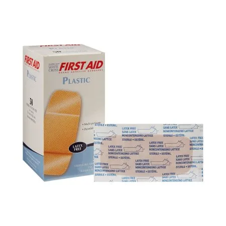 Dukal - 1070033 - Plastic Adhesive Bandage, 2" x 4", 50/bx, 24 bx/cs