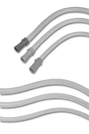 Conmed/Linvatec - Conmed - 0036280 -  Suction Connector Tubing 6 Foot Length 0.25 Inch I.D. Sterile Female Connector Clear Smooth OT Surface NonConductive Plastic