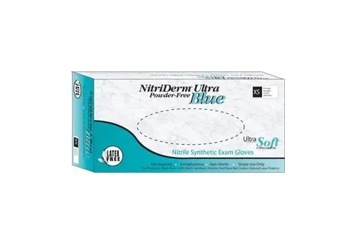 NitriDerm - Innovative Healthcare - 157200 - Gloves, Exam, Nitrile, Chemo Tested, Non-Sterile, PF, Textured