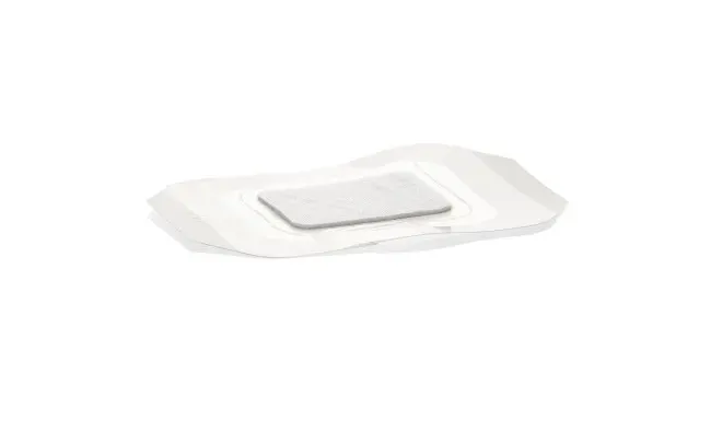 DermaRite Industries - DermaView II Island - 16220 - Transparent Film Dressing with Pad DermaView II Island 2 X 2-3/4 Inch Frame Style Delivery Rectangle Sterile