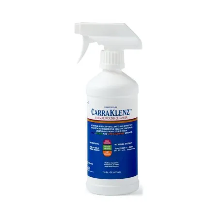 Medline - Others - CRR102160 - Industries  CarraKlenz Wound and Skin Cleanser 16 oz. Spray Bottle, No rinse, with Acemannan Hydrogel
