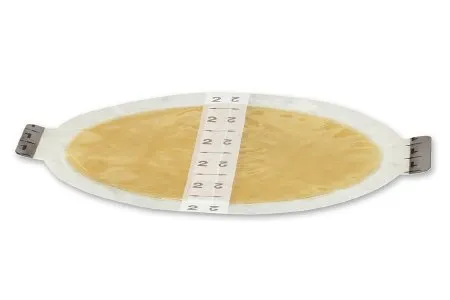 3M - 90004 - Tegaderm Hydrocolloid Dressing with Outer Clear Adhesive Cover Film 6 3/4" x 8" Overall Size Oval, 5 1/2" W x 6 3/4" L Pad Size, Sterile, Latex Free, Adhesive, Hypoallergenic