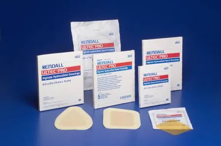 Cardinal - Kendall - 9808 - Thin Hydrocolloid Dressing Kendall 4 X 4 Inch Square With Border