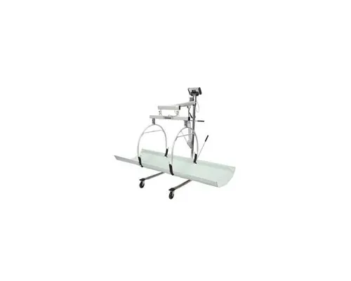 Health O Meter Professional - From: 2000KG To: 2000KL - Digital In Bed/ Stretcher Scale, Capacity: 400 lbs/180 kg, Resolution: 0.2 lb/0.1kg, Stretcher Dimension: Connectivity via USB, LCD Display, 120V Adapter (included) or (6) AA Batteries