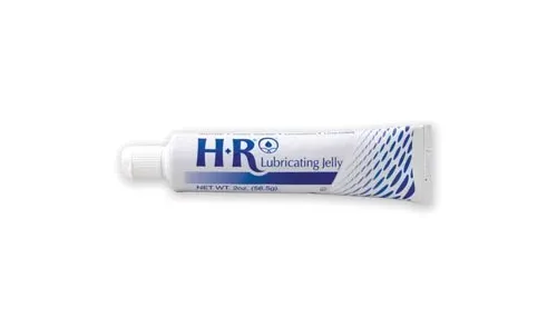 HR Lubricating Jelly - HR Pharmaceuticals - 203 - HR&reg; Sterile Lubricating Jelly 56.7g (2oz.) Flip-Top Tube