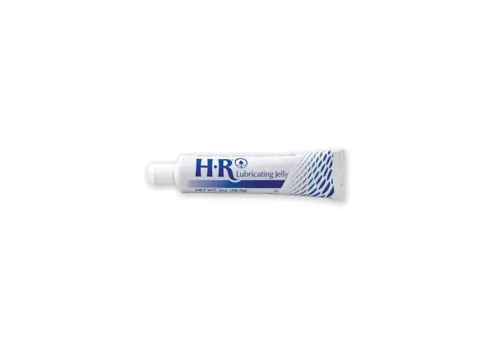 HR Pharmaceuticals - 203 - HR Sterile Lubricating Jelly 2oz. (56.7gm) Foil Laminate Flip-Top Tube, 12/bx