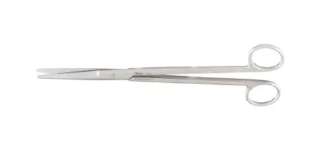 Integra Lifesciences - Miltex - 5-128 -  Dissecting Scissors  Mayo 9 Inch Length OR Grade German Stainless Steel NonSterile Finger Ring Handle Straight Beveled Blades Sharp Tip / Sharp Tip