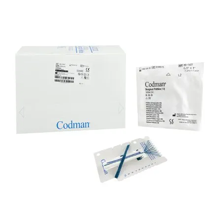 Integra Lifesciences - Codman - 801407 -  Surgical Neuro Sponge  X Ray Detectable Rayon 1/2 X 3 Inch 10 Count Card Sterile