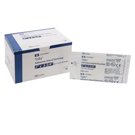 Cardinal Health - Telfa - 7539LF -  Adhesive Strip  2 X 3 3/4 Inch Rectangle Sterile