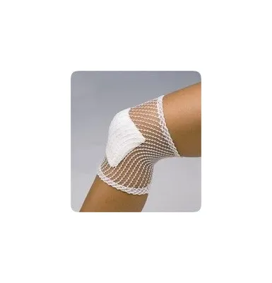 Lohmann & Rauscher - tg - 24254 - TG Fix Tubular Net Bandage 25 m Size Size E, Washable, Contains Latex, for Large Trunk, Hip, Armpit, Folded in a Cardboard Dispenser