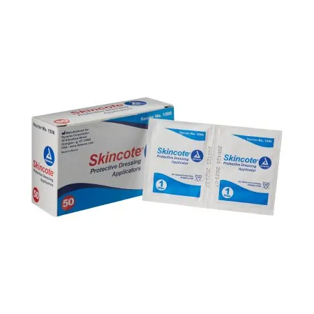 Dynarex - 1506 - Skincote Skin Barrier Wipe Skincote 70% Strength Isopropyl Alcohol Individual Packet NonSterile
