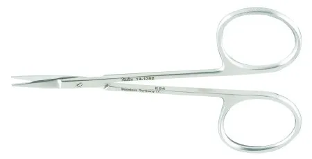 Integra Lifesciences - Miltex - 18-1396 -  Iris Scissors  3 1/2 Inch Length OR Grade German Stainless Steel NonSterile Finger Ring Handle Straight Blade Sharp Tip / Sharp Tip