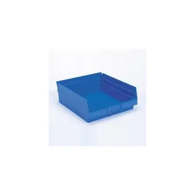 Akro-Mils - 30184BLUE - Shelf Bin Blue Industrial Grade Polymers 4 X 8-3/8 X 23-5/8 Inch
