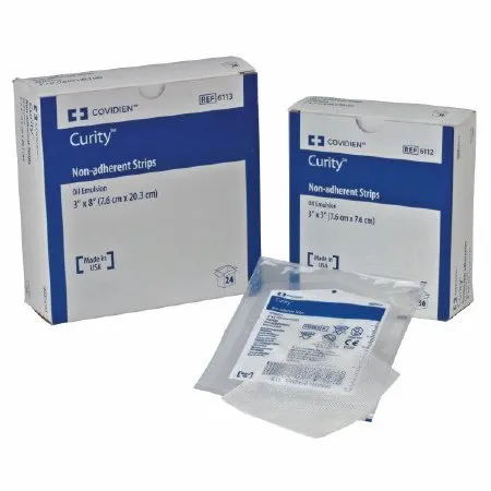 Cardinal - Curity - 6116 - Oil Emulsion Impregnated Dressing Curity Rectangle 5 X 9 Inch Sterile