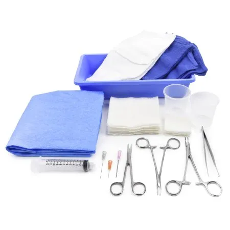 McKesson - From: 25-2685 To: 25-2691 - Laceration Tray Sterile