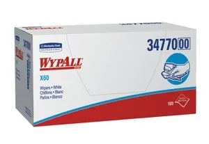 Kimberly Clark - 34770 - WYPALL X60 Teri Reinforced Wipers, fold