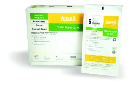 Ansell Healthcare - GAMMEX Non-Latex - 8517 - Ansell GAMMEX Non Latex Surgical Glove GAMMEX Non Latex Size 8.5 Sterile Polyisoprene Standard Cuff Length Micro Textured Green Chemo Tested