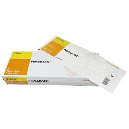 Smith & Nephew - Primapore - 66000321 -  Adhesive Dressing  4 X 11 3/4 Inch Rectangle Sterile